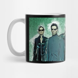 the matrix pop art Mug